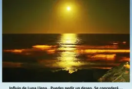 Influjo de Luna Llena...Puedes pedir un deseo...