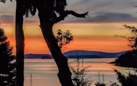 Vancouver sunset jigsaw puzzle