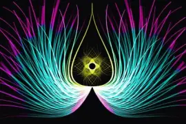 Plumas, LÃ­neas, SimetrÃ­a