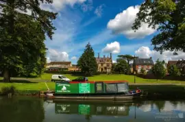 Canal Boat Stroud jigsaw puzzle