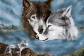 lobos jigsaw puzzle