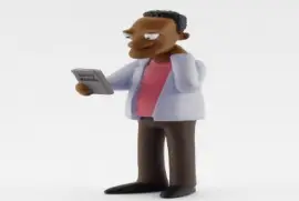 Simpsons- Carl,MuÃ±eco.