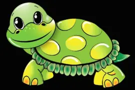 Tortuga- Gracioso Verde