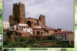 VOZMEDIANO (SORIA) - SU CASTILLO Y LA IGLESIA jigsaw puzzle