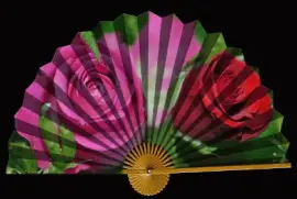 Rosas-Moda-Abanico jigsaw puzzle