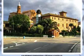 CALATORAO (ZARAGOZA) â€“ IGLESIA Y CASTILLO jigsaw puzzle