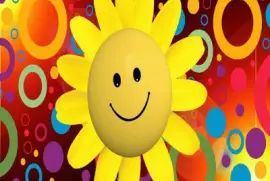 Feliz- Satisfecho-Girasol jigsaw puzzle