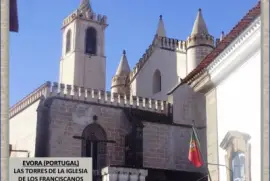 EVORA (PORTUGAL) - TORRES IGLESIA FRANCISCANOS jigsaw puzzle