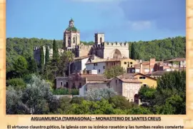AIGUAMURCIA (TARRAGONA) â€“ MONASTERIO SANTES CREUS jigsaw puzzle