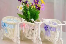 Cute Decorative Bike Baskets jigsaw puzzle