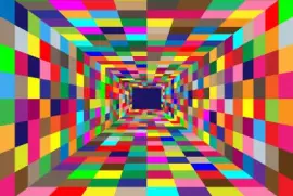 Pasillo- Corredor- Perspectiva. jigsaw puzzle