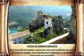CASTELL DE GUADALET (ALICANTE) - LA ZONA MAS ALTA