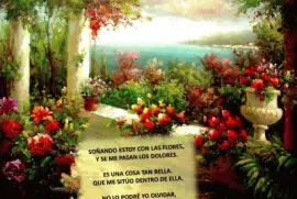 SOÃ‘AR CON LAS FLORES....