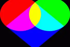 CorazÃ³n- Mezcla de Colores.