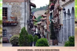 AREATZA (BIZKAIA) â€“ VISTA DE SU CASCO HISTÃ“RICO