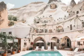 Piscina en Capadocia-Turquia