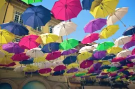 Umbrella Avenue jigsaw puzzle
