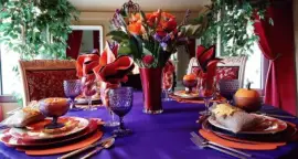 Stunning Thanksgiving Tablescape jigsaw puzzle