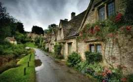 Bibury-Inglaterra jigsaw puzzle