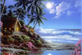 maison dans les Ã®les jigsaw puzzle