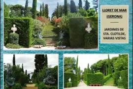 פאזל של LLORET DE MAR  (GERONA) - JARDINES DE STA. CLOTILDE