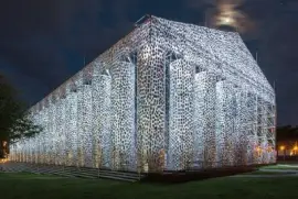 Parthenon of Banned Books in Kessel Germany