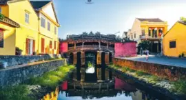 Yellow neighborhood jigsaw puzzle