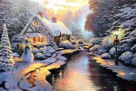 riviÃ¨re hiver jigsaw puzzle
