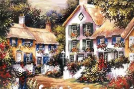 maison village jigsaw puzzle