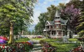 Garden jigsaw puzzle