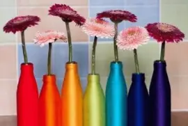 Solitarios con Flores