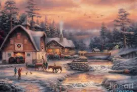 Paisaje de invierno jigsaw puzzle