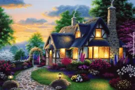 Noche en el campo jigsaw puzzle