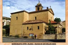 BARRIOBUSTO-OYÃ“N  (ÃLAVA) â€“ IGLESIA DE SAN MILLÃN ABAD
