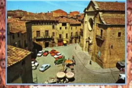 TÃRREGA (LLEIDA) â€“ PLAZA MAYOR E IGLESIA