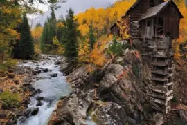 Molino de cristal-Colorado