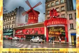 PARÃS (FRANCIA) â€“ LEGENDARIO MOULIN ROUGE