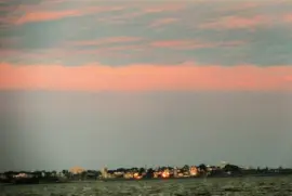 Atardecer en Montevideo, Uruguay.