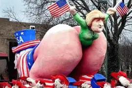 Trump Ass German Carneval