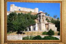 AGUILAR DE CAMPOO (PALENCIA) â€“ IGLESIA DE STA. CECILIA Y SU CASTILLO