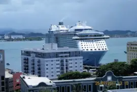 Crucero en San Juan, Puerto Rico.
