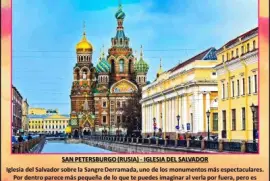 SAN PETERSBURGO (RUSIA) - IGLESIA DEL SALVADOR