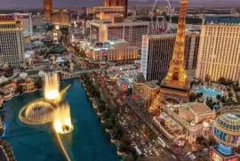La preciosa ciudad de Las Vegas jigsaw puzzle