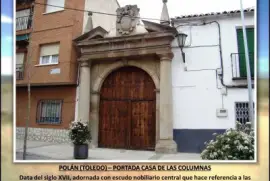 POLÃN (TOLEDO) â€“ PORTADA CASA DE LAS COLUMNAS