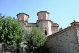 Monasterio ortodoxo en Grecia.