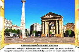 BURDEOS (FRANCIA) â€“ PUERTA DE AQUITANIA