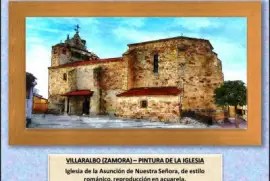 VILLARALBO (ZAMORA) â€“ PINTURA DE LA IGLESIA
