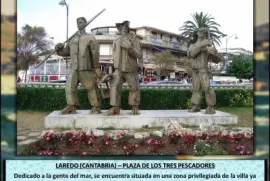 LAREDO (CANTABRIA) â€“ PLAZA DE LOS TRES PESCADORES