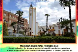 MEMBRILLA (CIUDAD REAL) â€“ TORRE DEL RELOJ