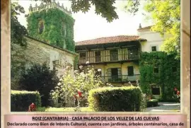 ROIZ (CANTABRIA) - CASA PALACIO DE LOS VELEZ DE LAS CUEVAS